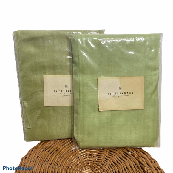 Pottery Barn Accents New Pottery Barn Silk Organza 84 Panel
